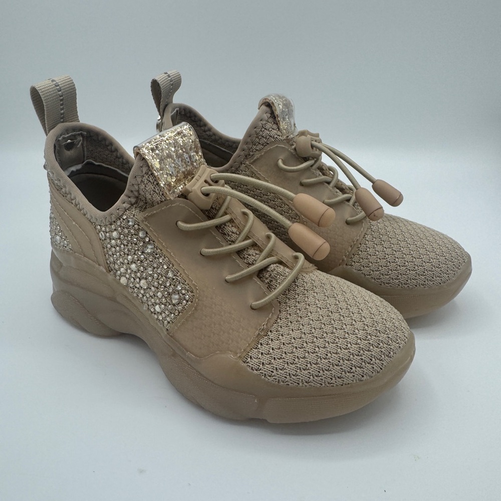 Steve Madden Rhinestone Ganzo kids sneakers 11c